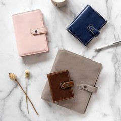 Filofax Malden Organizer Personal Size Navy – Tactile Full Grain Buffalo Leat…