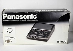 Panasonic RR-930 Microcassetter Trascriber Recorder Foot Controller READ PLEASE