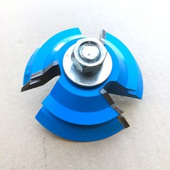 Amana Tool #998 Carbide Tripped Lock Miter 3-Wing Shaper Cutter 45 Degree 3-3/4″