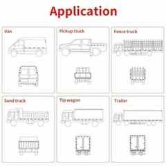Conspicuity Tape DOT-C2 Approved Reflective Trailer Red White 2”x50’ /1 Roll