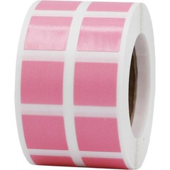 Square Stickers | 0.5″ Inch Square Shape | 1,000 Pack | Pick One Color