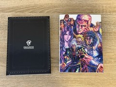 Eonebook Dual Screen Reader With Fist Of The Northstar Complete Manga.