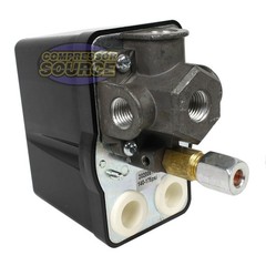 New 4 Port 3 Phase Air Compressor Pressure Switch Control Valve 140-175 PSI