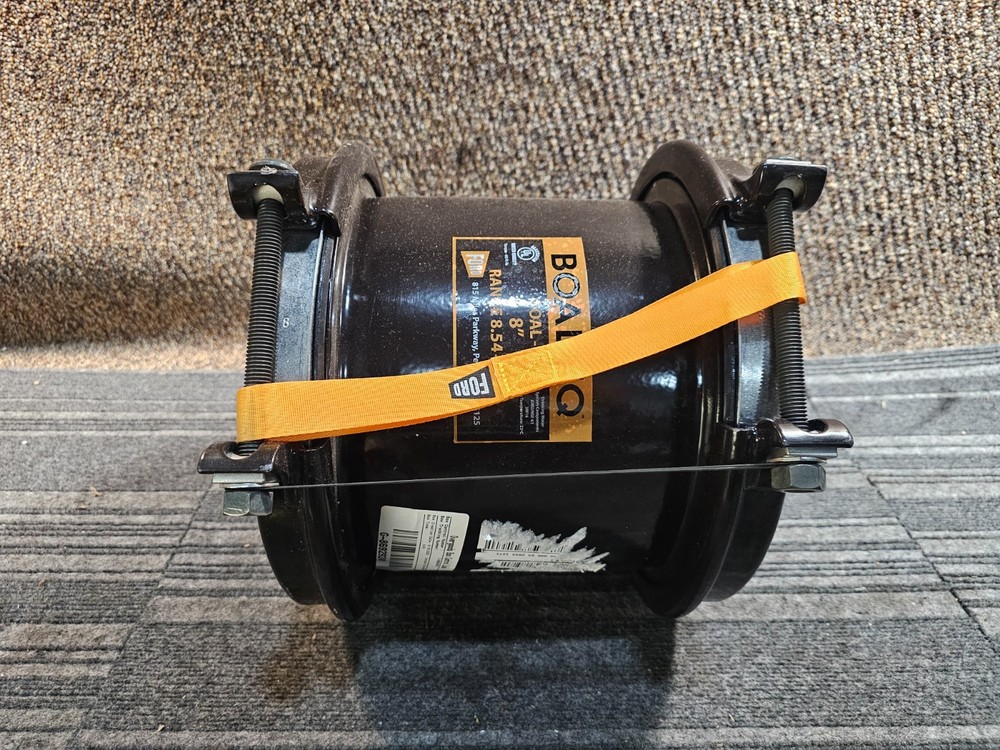 FORD BOAL-8 2-BOLT 8″ BOALINQ STEEL COUPLING 8.54-9.84″ O.D. RANGE 260 PSI