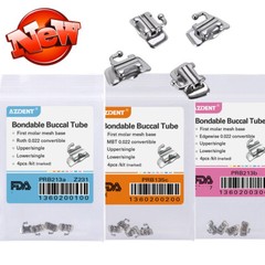 Tubos Bucales Adheribles De Ortodoncia Dental MBT/Roth 022 1er Molar Convertible