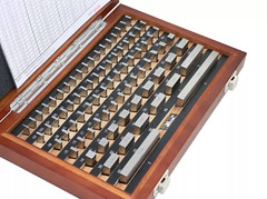 81Pc Steel Gauge Block Set for Calibration of Measuring Equipment Machinist Shop