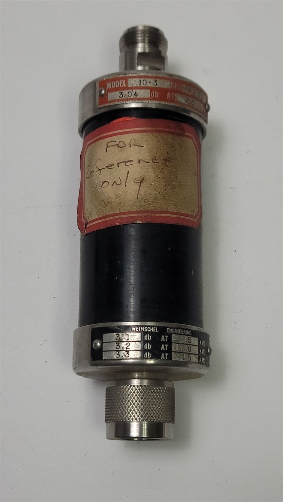 Weinschel Engineering Model 10-3 RF Module , 3.04 db