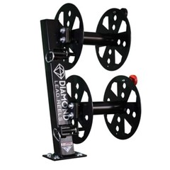 Diamond Welding Lead Reel 10″ Black Heavy Duty Fixed Base – Made in USA