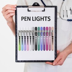 Durable Water-Resistant LED Penlight Set with Ruler – Perfect for Medical Use
