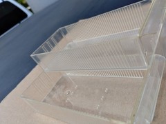 3 Vintage-Akro-Mils Small Parts Storage Drawers for Organizer Cabinet Bins #P-1