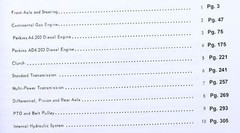 Set Massey Ferguson 65 Tractor Service Parts Catalog Operators Manual Shop Book