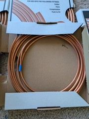 1/4 in. OD X 20 ft Copper Type Utility Coil Tubing 5 packs – 8.5 pounds