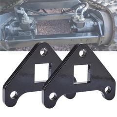 2Pcs Chinese Mini Excavator Drive Motor Reinforcement Brackets W/ Tie Down Slot