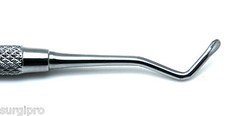 3 Pcs Dental Excavator 18W, Restorative Double Ended Spoon 1.5mm Instruments
