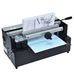WD-40B Desktop Automatic Glue Binder Book Hardcover Hot Melt Glue Binding Machin