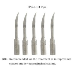 Woodpecker Dental Ultrasonic Scaler LED Handpiece DTE UDS Tips G1 P1 GD1 PD1