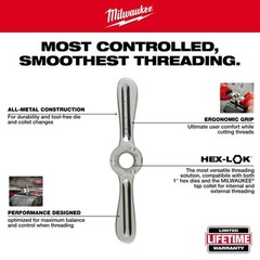 Milwaukee 49-22-5603 38PC Metric Tap & Die PACKOUT Set w/ Hex-LOK 2-in-1 Handle