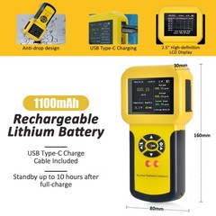 Nuclear Radiation Detector Geiger Counter Beta Gamma 5 Dosage Unit Xray Portable