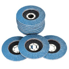 50 Pack Premium Zirconia Flap Disc Sanding Grinding 4-1/2″ X 7/8″ 80 Grit Flap