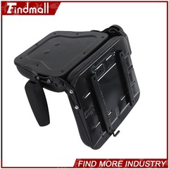 Findmall Universal Lawn Mower Forklift Tractor Seat W/ Sliding Track Armrest