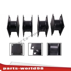 4PCS Fit Stanley Hydraulic Vibratory Plate Compactor Rubber Isolator Shock Mount