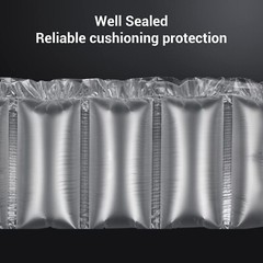 2 Pack Air Pillow Film Bubble Cushion Roll Wrap Packaging 3000pc 984ft x 4″ x 8″