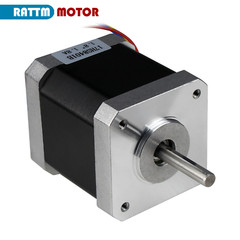 『USA』Nema17 48mm Stepper Motor 78oz-in 1.8A Dual Shaft for 3D Printer/CNC Router