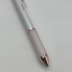 TUL Pearl Pen Retractable Gel White Rose Gold Limited Edition 0.7 Blue Ink NWT