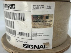Southwire 300 ft. Tan 24/4 Solid CU CAT5e CMR-CMX Indoor/Outdoor Data Cable