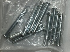 30 – Cotterless Clevis Pin LOW CARBON STEEL ZINC CLEAR 1/4 X 2 LOT