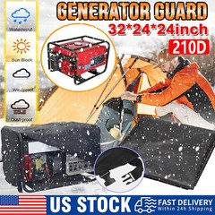 Heavy Duty Universal Generator Cover Waterproof Oxford 32x24x24″ for 5000-10000W