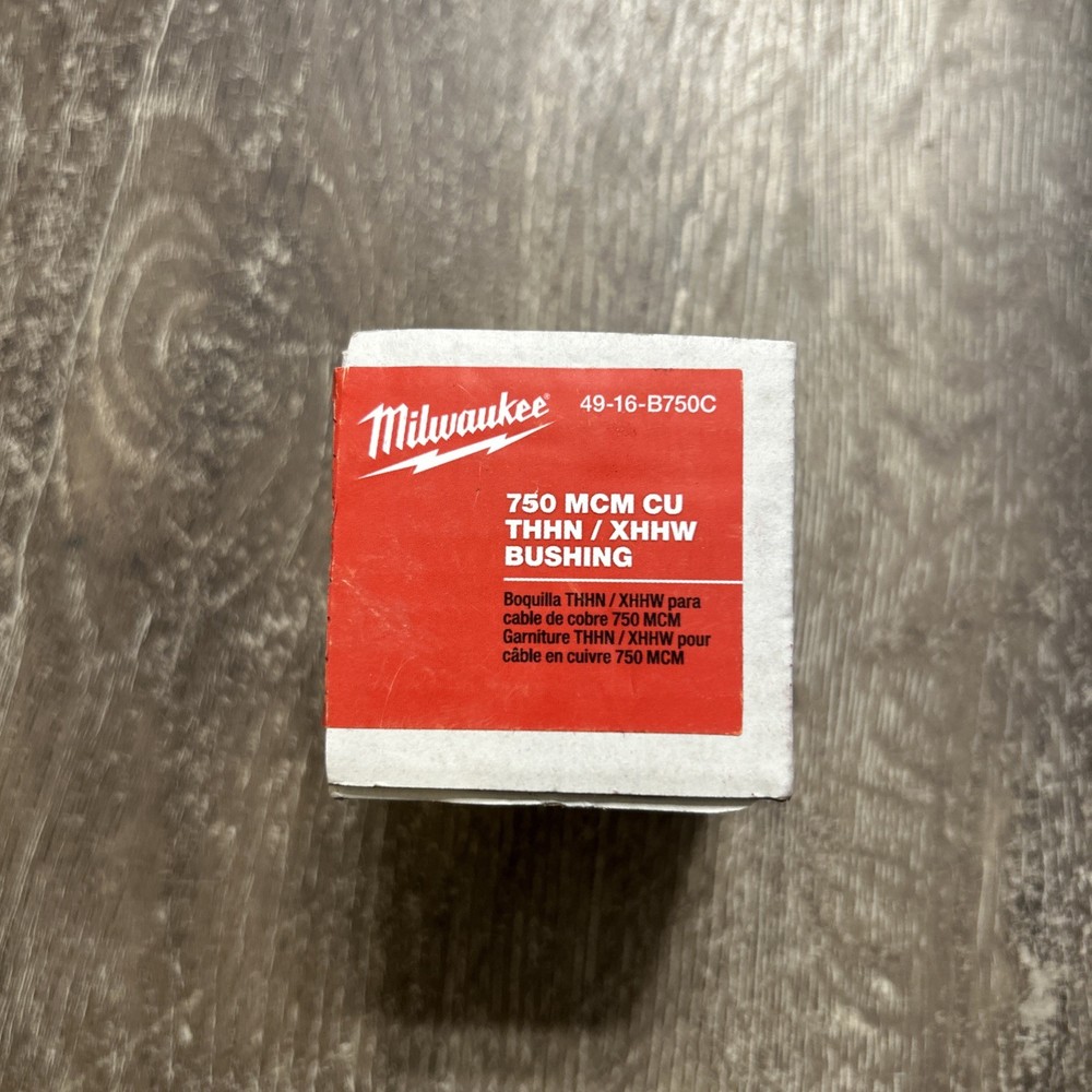 Milwaukee Tool 49-16-B750c 750 Mcm Copper Thhn / Xhhw Bushing For M12 , M18 New