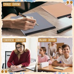 Fuutreo 8 Pcs 8.5” x 11” Colored Legal Pad 50 Sheets Per Advanced Grey