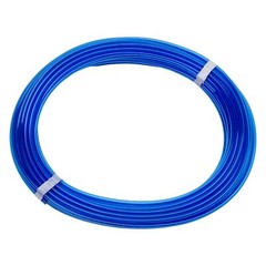 Lot of 2 SMC TU0604BU-20 Blue Polyurethane Tubing, ø6mm OD, ø4mm ID, 0.8MPa, 20m