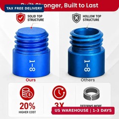Thread Checker, 66pcs Nut and Bolt Thread Checker, 33 Inch & 33 Metric Box Set T