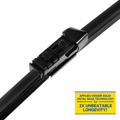 VEIGEIR 24/18/14 Wiper Set for Mazda CX-5 & CX-9 (2017–2022), Front + Rear