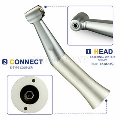 Fit NSK Dental Low Speed Handpiece 1:1 Direct Drive Push Button Contra Angle