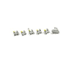 Dental MIM Orthodontic Brackets Braces 1st Molar Tubes MBT Roth 022 3 4 5 6-6