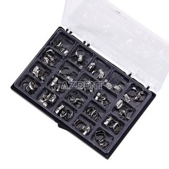 Dental Orthodontic Buccal Tubes with Band Metal Roth MBT 022 1st Molar 16#-35#