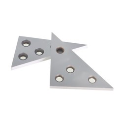 2PC 45 45 90 Degree Angle Blocks 30 60 90 Degree Angle Machinist Plate 0.0001″