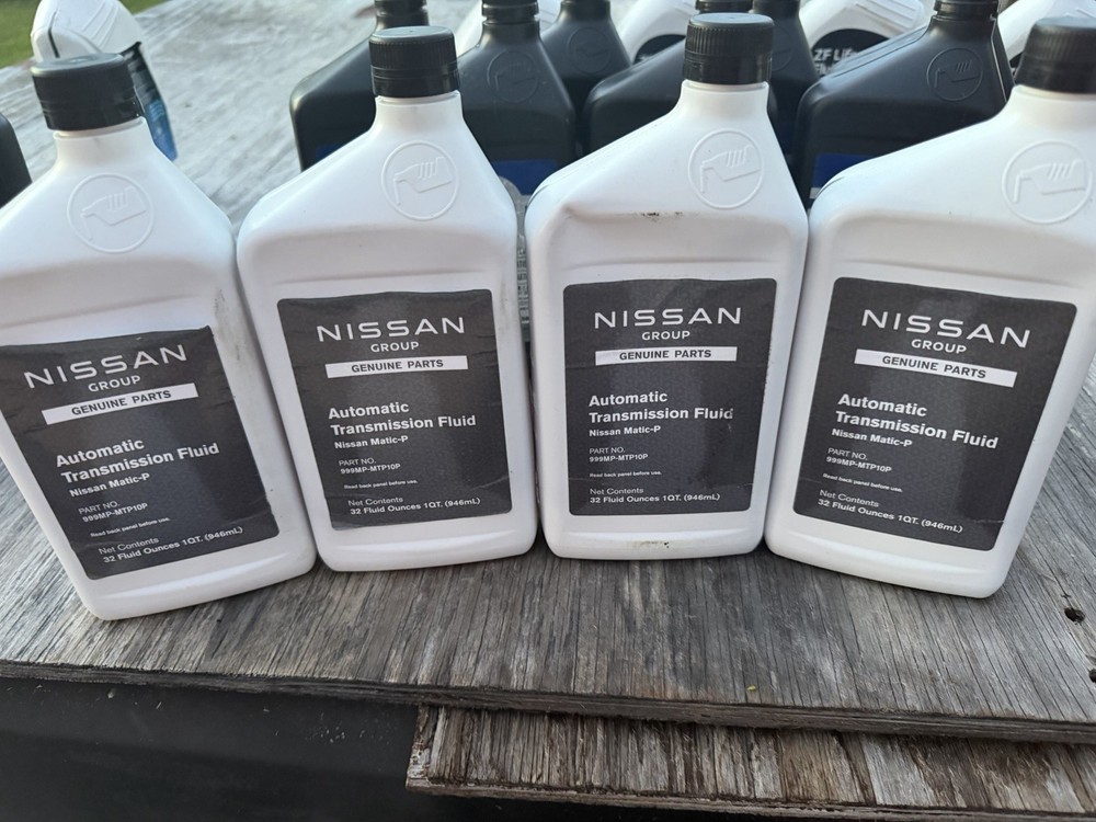 GENUINE OEM Nissan Matic-P Transmission Fluid 4-Quart (P/N/ 999MP-MTP10P)
