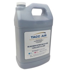 1 Gallon Desiccant Blue Indicating Silica Gel Dry Air Beads (7.5 LBS) 3-5 MM