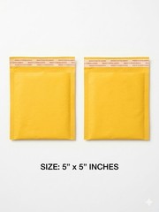 # 5×5 / 6×11 / 7×11 / 10×13 kraft bubble mailers pcs 10/25/50/ 100