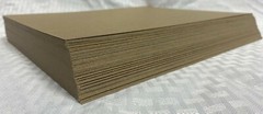 8 x 10 Chipboard Pads/Sheets; 022 pt.; Qty: 100 carton pack. Direct From Mill