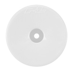 Pro-Line Racing Velocity F/R 2.2 12mm Stadium Truck Wheels 4 White for TLR 22X-T