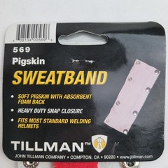 Tillman 569 Top Grain Pigskin Leather Helmet Sweatband, Pack of (1)