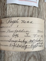 Poultry Livestock Divco Tattoo Outfit Kit C96 Specially Made, 1929 Newfolden, Mn
