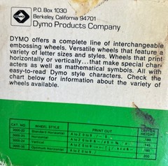 dymo label maker 1885 Vintage Labeling Tape 3/8” Red Yellow Blue Green Lot
