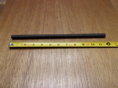 1/2-13 X 12″ LEFT HAND Fully Threaded All Thread Rod Low Carbon Plain Steel LH
