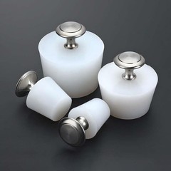 Tapered Plugs Wine Stoppers Silicone Bung With Handle Reusable Sealing Stopper